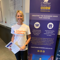 Job done - Susy completed the CBC Charity Walk